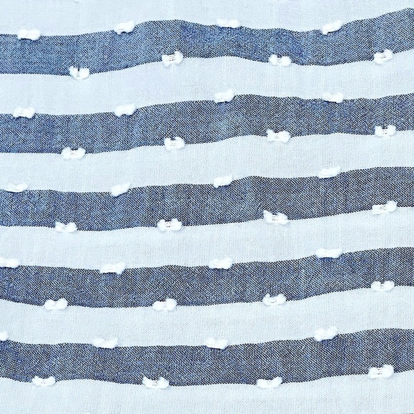 J. McLaughlin Button Down Striped Blouse - Picture 12 of 13